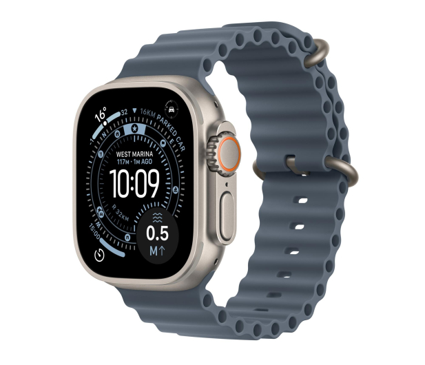 APPLE Watch Ultra 3 Naturalny Tytan/Niebieski Pasek 5G - 1362448 - zdjęcie